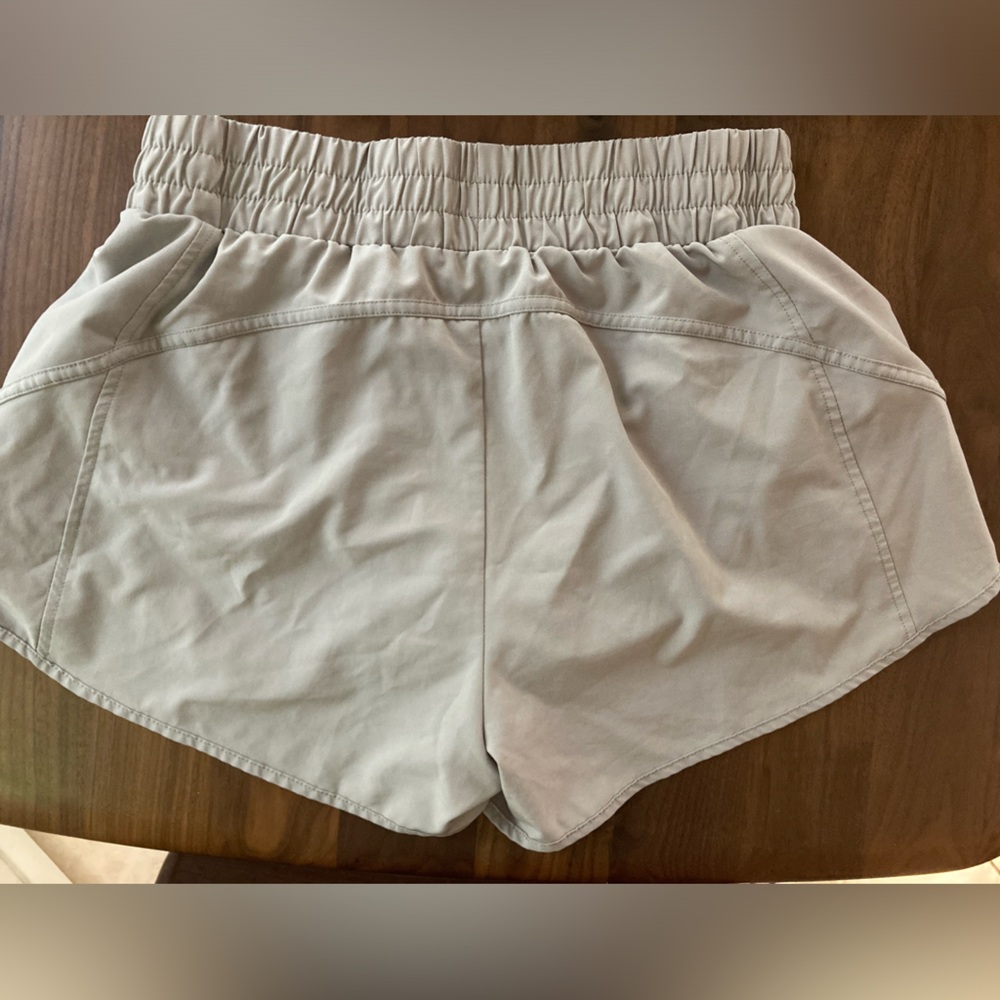 Blomming Jelly Gray lined shorts, Wide Elastic Band, Size L